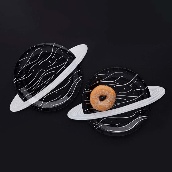 Planet Shaped Space Party Paper Plates