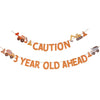Construction Customisable Age Party Garland