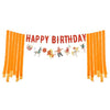 Circus Party Happy Birthday Banner