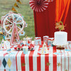 Circus Party Stars and Stripes Paper Table Cover