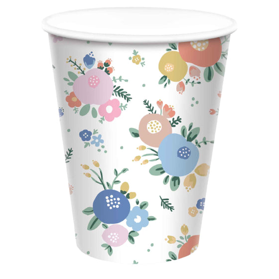 Ditsy Floral Paper Party Cups