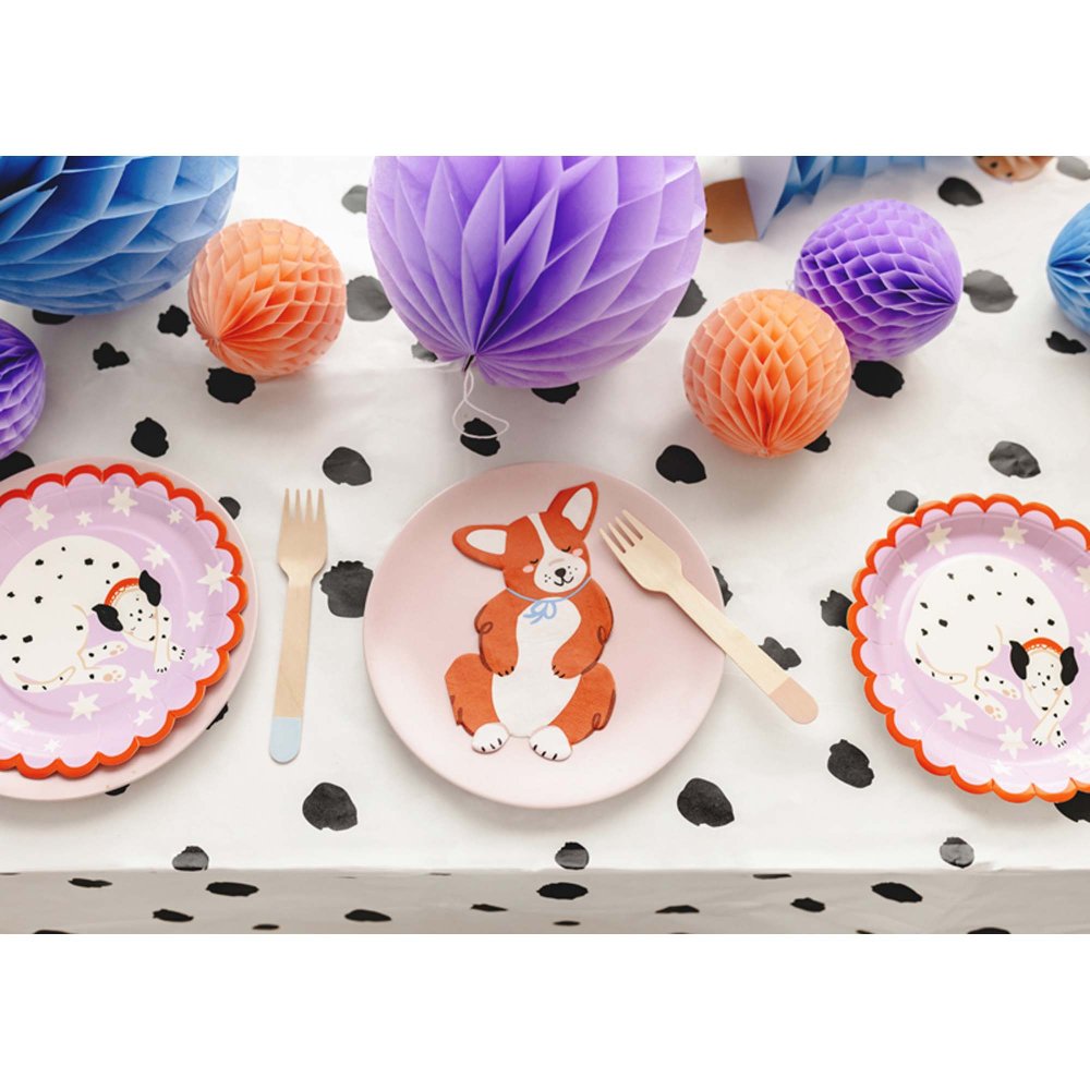 Dalmatian Puppy Dog Paper Party Tablecover
