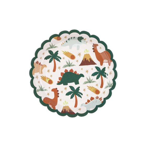 Dinosaur Fun Paper Party Plates