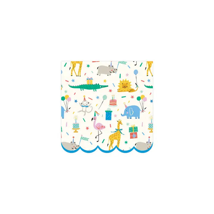 Animal Party Parade Paper Party Napkins