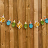 Party Dinosaurs Garland With Pom Poms