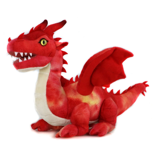 Red Dragon Teddy Bear - Soft Toy | The Party Cupboard