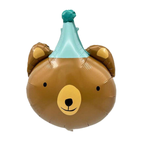 Party Animals Foil Balloon -Jungle Animals 4-Pack