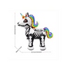 Unicorn Skelton Halloween Foil Balloon
