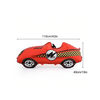 Race Car Shaped Foil Jumbo Balloons - 4 Pack