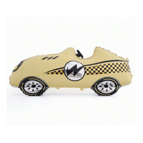 Race Car Shaped Foil Jumbo Balloons - 4 Pack
