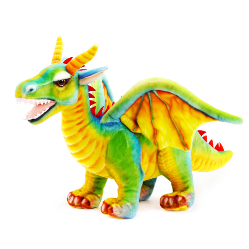 Denvar the Jumbo Dragon Teddy Bear - Soft Toy | The Party Cupboard