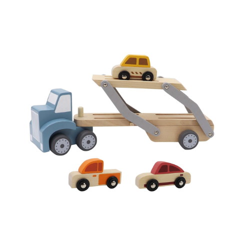 Wooden Car Transporter Truck Vehicle – Timber Toy