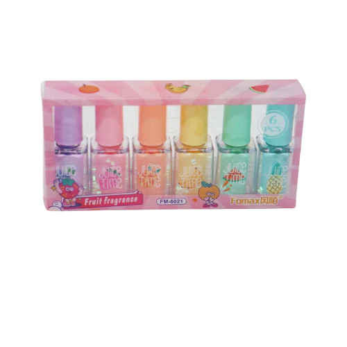 Mini Scented Nail Polish Design Highlighters 6 Pack