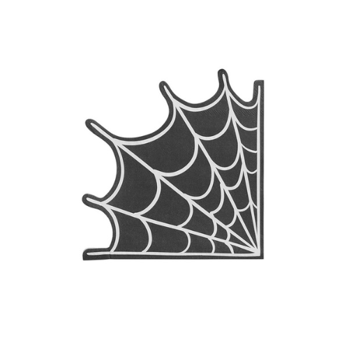 Halloween Cobweb Shaped Paper Party Napkin
