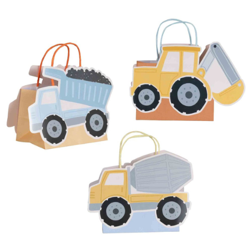 Diggin’ It Shaped Paper Party Bags