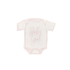 Baby Shower Pink 'Baby Girl' Babysuit Shaped Napkins