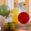 Circus Party Honeycomb Decorations - 2 Pack