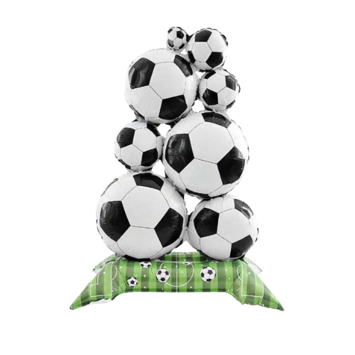 Kick Off Soccer Season Jumbo Standing Party Foil Balloon