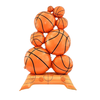 Slam Dunk Basketball Jumbo Standing Party Foil Balloon