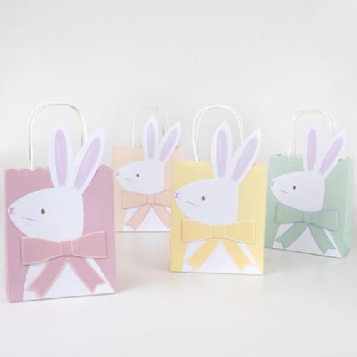 Pastel Easter Bunny Party Bags - Pack of 8