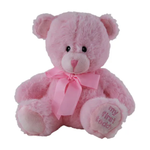 Pink My First Teddy Bear - Soft Toy
