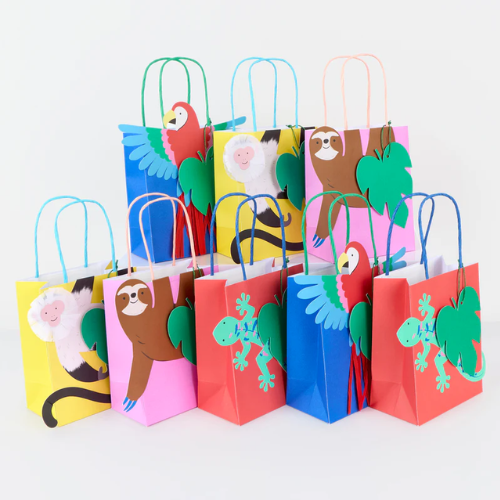 Jungle Jamboree Paper Party Bags
