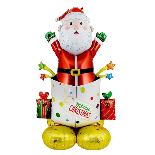 Christmas Santa 3D Standing Balloon