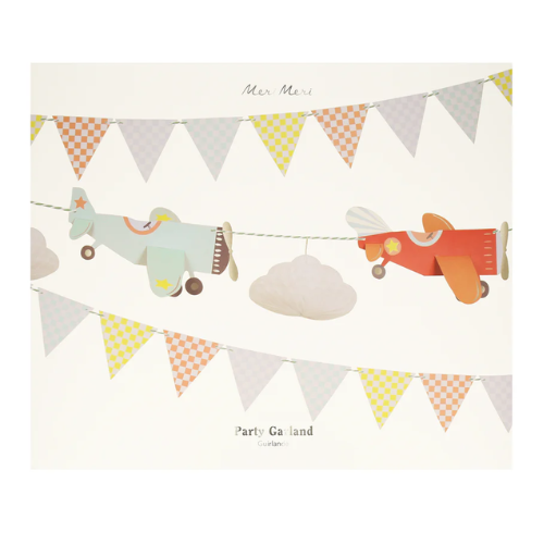 Airplanes Party Garland - Meri Meri