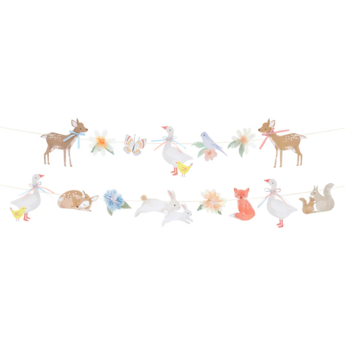 Little Animals Goose and Friends Party Garland