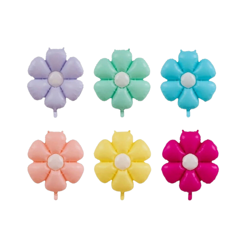 Medium Pastel Daisy Flower Balloon Bouquet