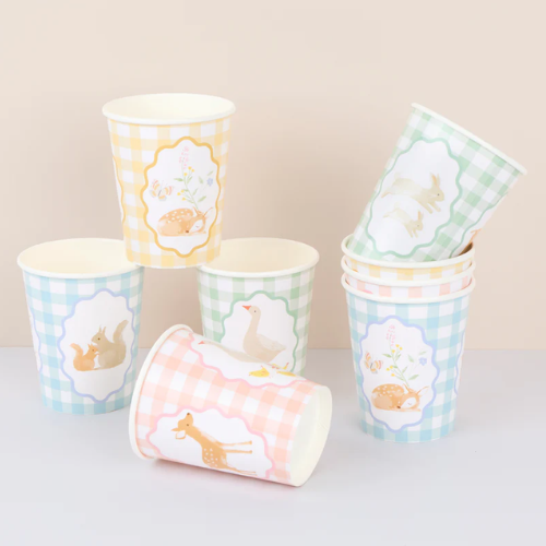 Little Animals Goose and Friends Paper Party Cups