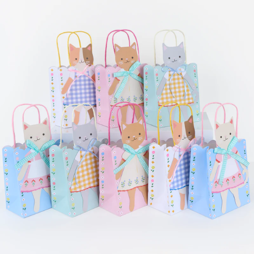 Kitten Club Paper Party Bags
