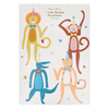  Giant Animal Parade Party Hanging Decorations - 4 Pack