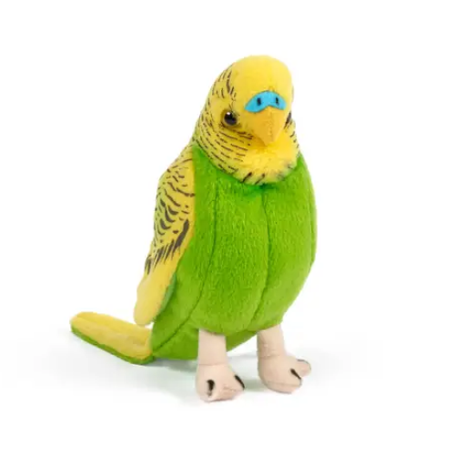 Living Nature Budgerigar Yellow with Sound Teddy Bear - Soft Toy
