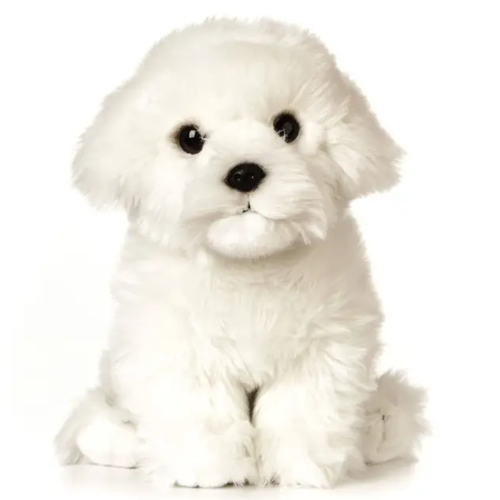 Living Nature Giant Maltese Puppy Teddy Bear - Soft Toy