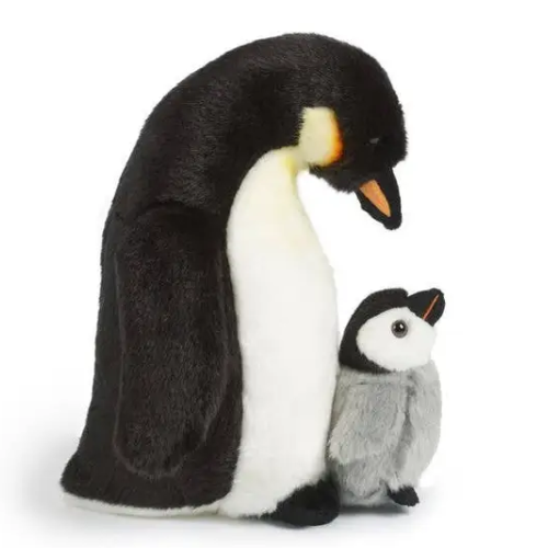 Living Nature Penguin with Chick Teddy Bear - Soft Toy