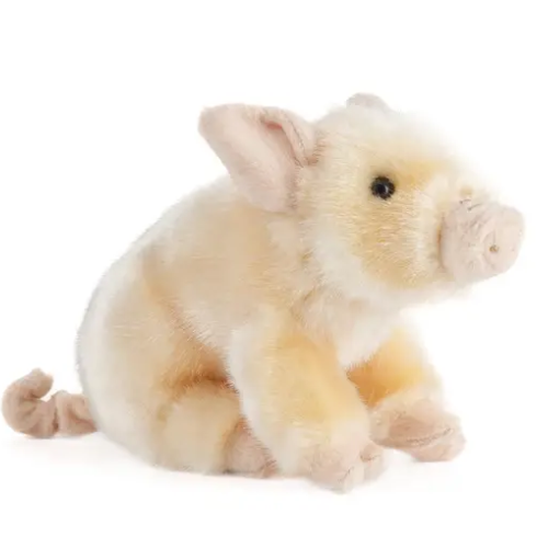 Living Nature Piglets Pink Teddy Bear - Soft Toy