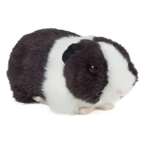 Living Nature Black Guinea Pig with Sound Teddy Bear - Soft Toy