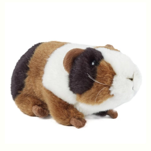 Living Nature Brown & Black Guinea Pig Teddy Bear - Soft Toy