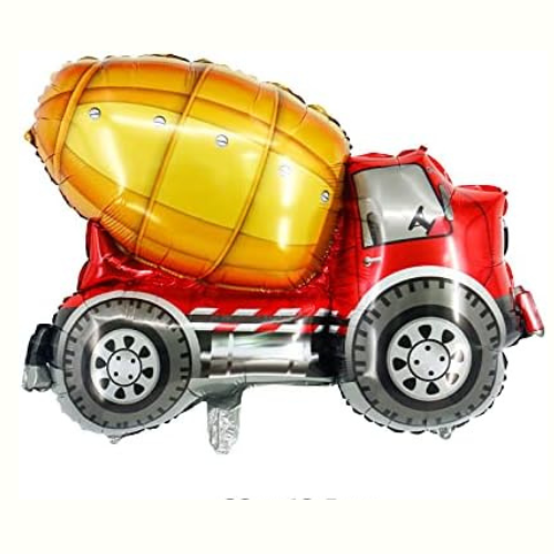Jumbo Cement Truck Foil Balloon