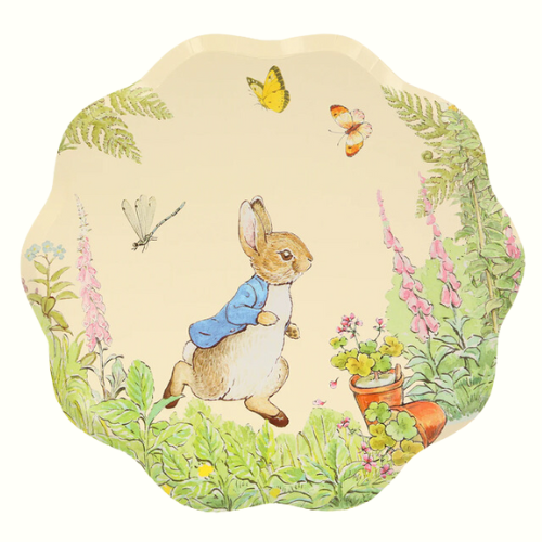 Peter Rabbit in the Garden Dinner Paper Party Plates Meri Meri