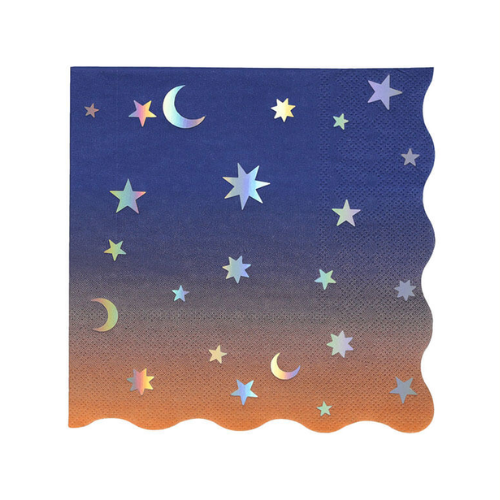 Making Magic Star Large Party Napkins Mer Meri