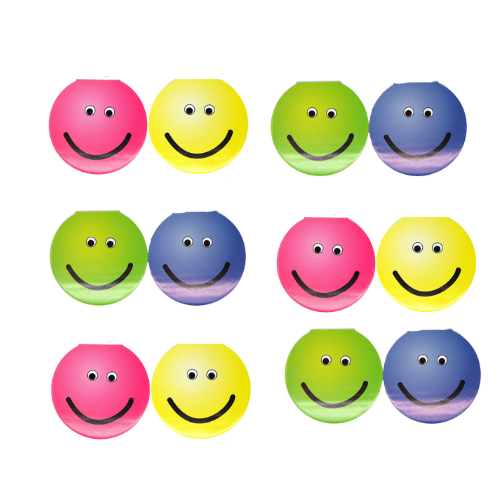 Smiley Face Mini Note Pads 12 Pack