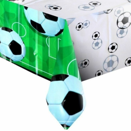 Soccer Fanatic Party Plastic Tablecover