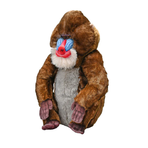 Mandrill Monkey Teddy Bear Soft Toy