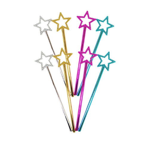 Fairy Princess Star Wands - 8 pack