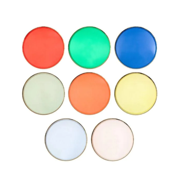 Rainbow Palette Paper Party Plate Meri Meri