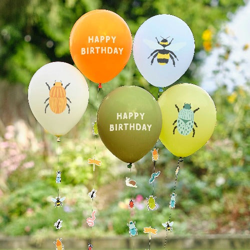 Bugging Out Birthday Party Balloons
