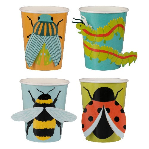 Bugging Out Paper Party Cups