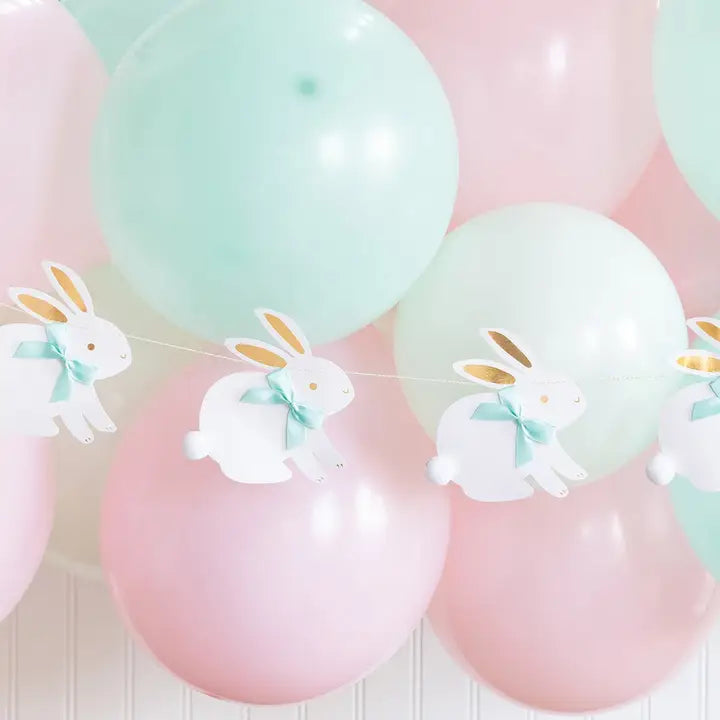 Bunnies with Bows Party Garland